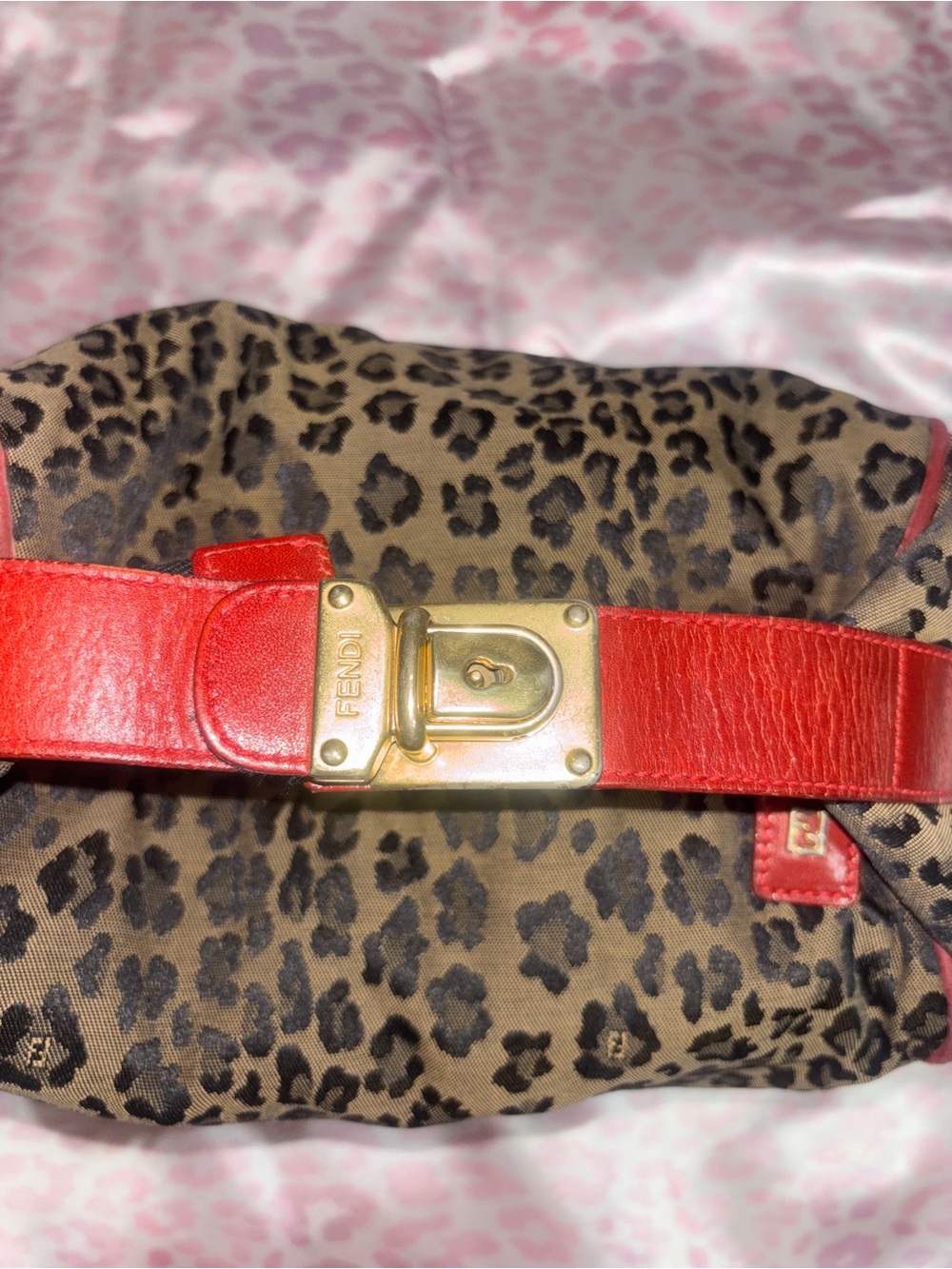 Fendi Leopard Buckle Bag - Picture 3 of 7